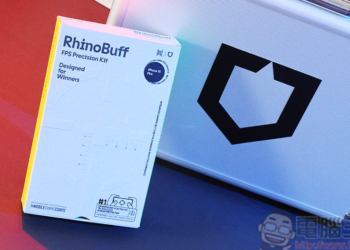 RHINOSHIELD 犀牛盾「RhinoBuff FPS 精準操控套組」開箱：以電感科技跨足電競就是快、狠、準