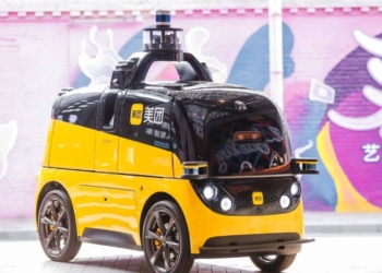 外送小哥恐失業？中國美團推出 L4 級別無人配送車「魔袋 20 」