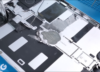 M4 iPad Pro 拆解，揭示內部銅製蘋果Logo 幫助散熱（同場加映：Apple Pencil Pro 拆解）