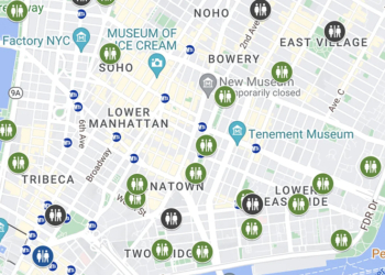 紐約政府想透過 Google Maps 洗刷公廁超難找惡名，快把這個堪稱旅遊救星的連結記起來