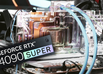 國外團隊打造出超強顯卡 RTX 4090 “SUPER”，記憶體超頻到 26Gbps，效能提升 13%
