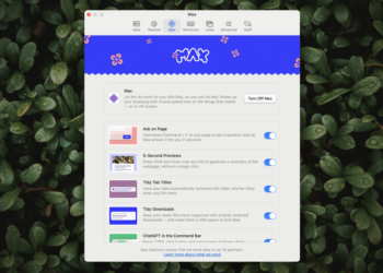 Windows 版 Arc 瀏覽器開始導入滿滿 AI 的 Arc Max 支援