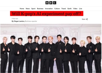 BBC 報導韓國人氣男團 SEVENTEEN 使用 AI 作曲，製作人親自澄清