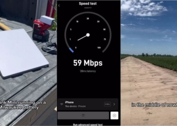 星鏈推出便攜式 Starlink Mini，網友實測兩分鐘極速設置，荒郊野嶺也能使用