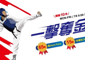 中華電信「一擊奪金」會員活動，限時免費抽15萬個獎項!