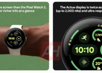 疑似 Google Pixel Watch 3 官方宣傳圖全面曝光：最大 40% 螢幕增大、20% 更快充電、2000 尼特的 Actua 顯示器上身