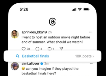 Threads 突然蹦出的藍色標籤是什麼？