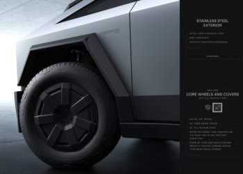 Cybertruck 默默新增 Core 輪框／框蓋選項，似乎真的帶來顯著續航延長