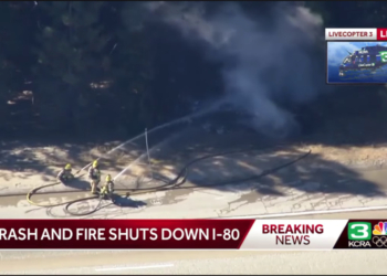 Tesla Semi 大卡車起火產生大量有毒物質導致預防性封路