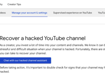 YouTube 帳號被盜事件頻傳，官方推 AI 技術加持的帳號回復專用工具
