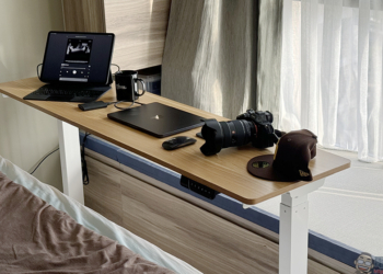 都市小宅必備！Flexispot City Lite 電動升降桌開箱｜狹長設計，為你的小空間帶來大可能