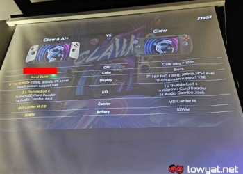微星確認新一代電競掌機 MSI Claw 8 AI+ 於下個月公布開賣資訊，將配備更大的 80Wh 電池