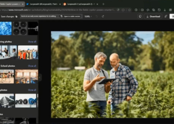 微軟正在以 Designer 的名義為 Edge 添加一個功能齊全的圖像編輯器