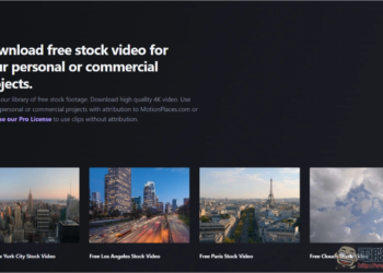 Motion Places 提供超多免費 4K 超高畫質影片素材，商業用途也可以