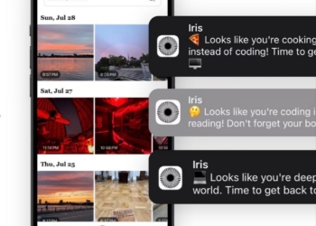 AI 穿戴設備「Iris」：打造你的個人記憶庫，記錄生活每一刻