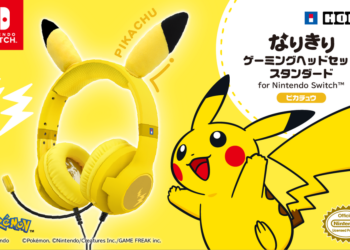 超可愛皮卡丘頭戴式耳機來襲！HORI 推出任天堂官方授權的 Nintendo Switch 專用耳機