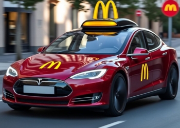 用特斯拉 Robotaxi 送外賣？麥當勞 10/10 預告推文引起網路熱議