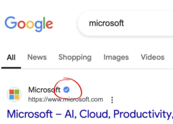 Google 搜尋結果開始顯示藍色的已驗證標記，但不保證可靠