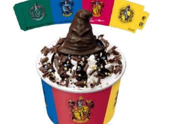 哈利波特迷必收！31冰淇淋推出分類帽聖代與蜂蜜公爵組合，享受魔法時光