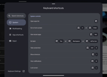 Android 15 全新鍵盤快速鍵預覽，一起加速工作效率吧！
