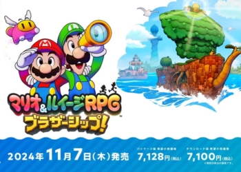任天堂《瑪利歐與路易吉RPG：兄弟齊航！》11月7日發售，故事、戰鬥模式和島嶼介紹！