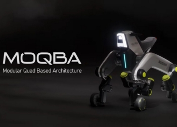 無畏台階與樓梯的模組化四腳概念車：SUZUKI MOQBA