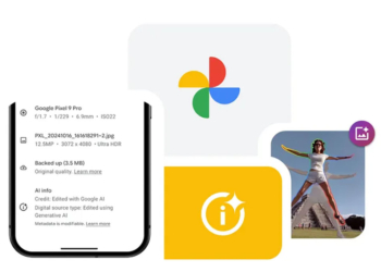 Google 相簿正在添加 AI 編輯指示器，使影像資訊更透明