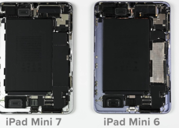 iPad mini 7 果凍顯示問題改進了是因為硬體嗎？iFixit 硬體拆解結果顯示為：「有點玄」