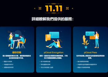 通通不到半價！雲端空間終身版雙 11 大優惠，還有組合包選項，內含專業密碼管理、自動加密功能