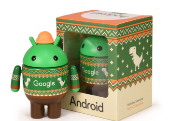 Google 的新 Android 小公仔已為聖誕假期做好準備