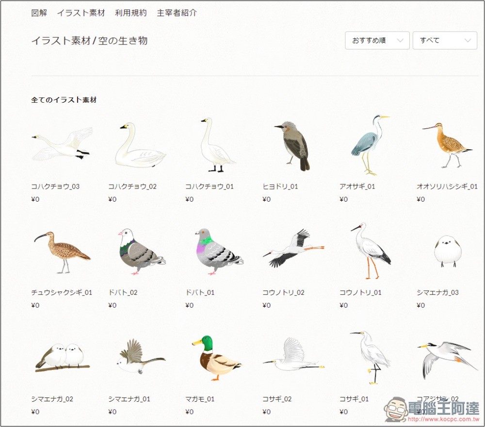 「農民イラスト」提供農民、農作物相關的日式手繪免費素材，個人、商業用途皆可 - 電腦王阿達