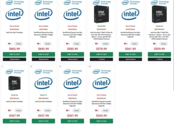 Intel Core Ultra 200S 非 K 系列價格現身，285、265 和 225 都有