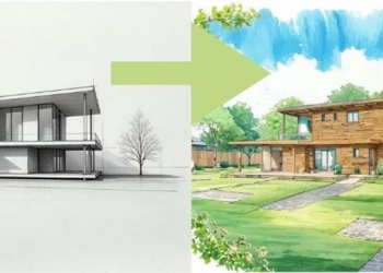 建築設計師的 AI 助手 エガくヨ：一鍵生成多樣化建築效果圖