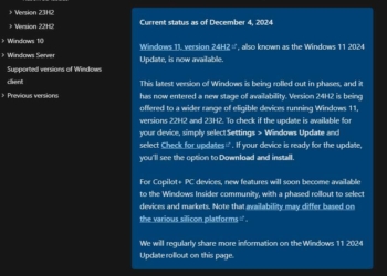 即便還有很多問題，微軟依舊決定向更多 PC 推出 Windows 11 24H2 更新