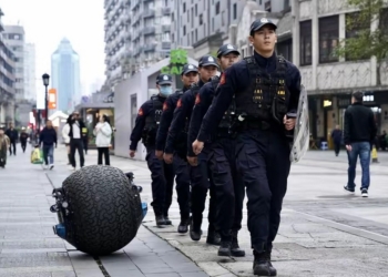 終結者要來了？中國大學研發水陸兩棲球型機器人「RT-G」用來進行巡邏工作