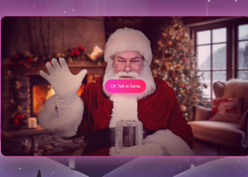 國外平台推出新 AI 服務，滿足你與聖誕老人視訊對話的心願