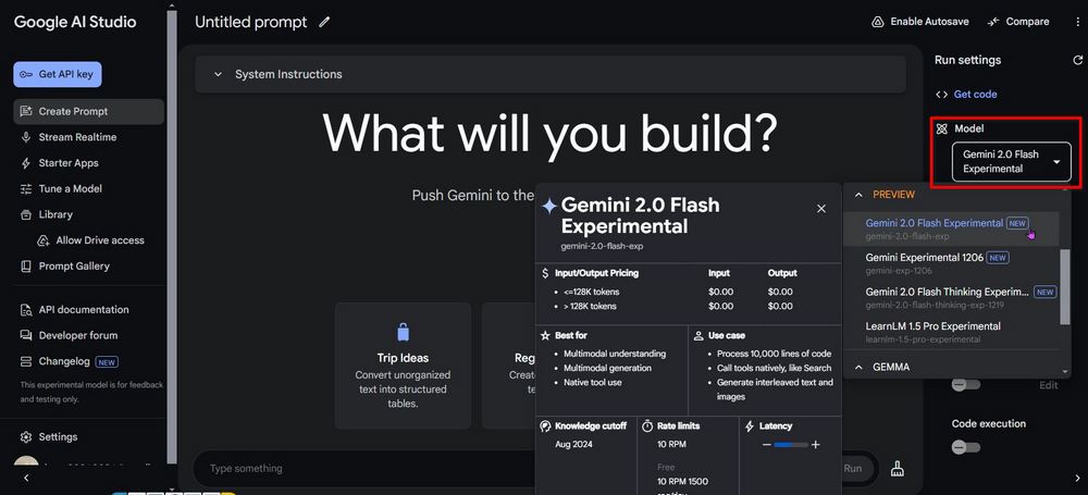 Google AI Studio 讓大家免費搶先體驗新推出的 Gemini 2.0 版本 - 電腦王阿達
