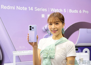 Redmi Note 14 系列四款、Redmi Buds 6 兩款耳機、Redmi Watch 5、兩款行動電源與 Xaiomi 路由器 BE3600 登台
