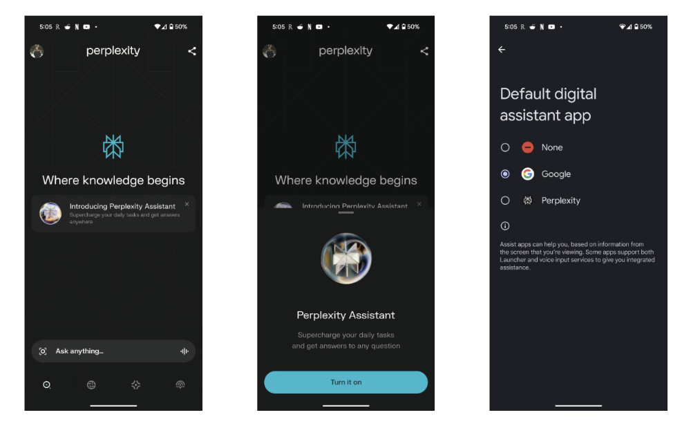 Perplexity 被發現已啟動 Android 預設助理支援：可用手機螢幕與相機即時查詢、支援智慧助理功能 - 電腦王阿達