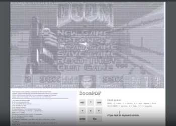 高中生工程師成功將初代《毀滅戰士》移植到一份「PDF」文件中