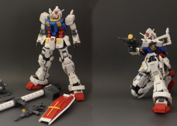 想買！日本樂高玩家製作全身可動的 RX-78-2 樂高鋼彈