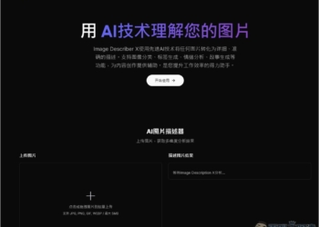 Image Describer X 圖生文免費 AI 工具，提供多種描述模板，連行銷文案都能生成