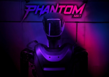 獨立上下半身設計，可分離使用的 Phantom MK1 人形機器人