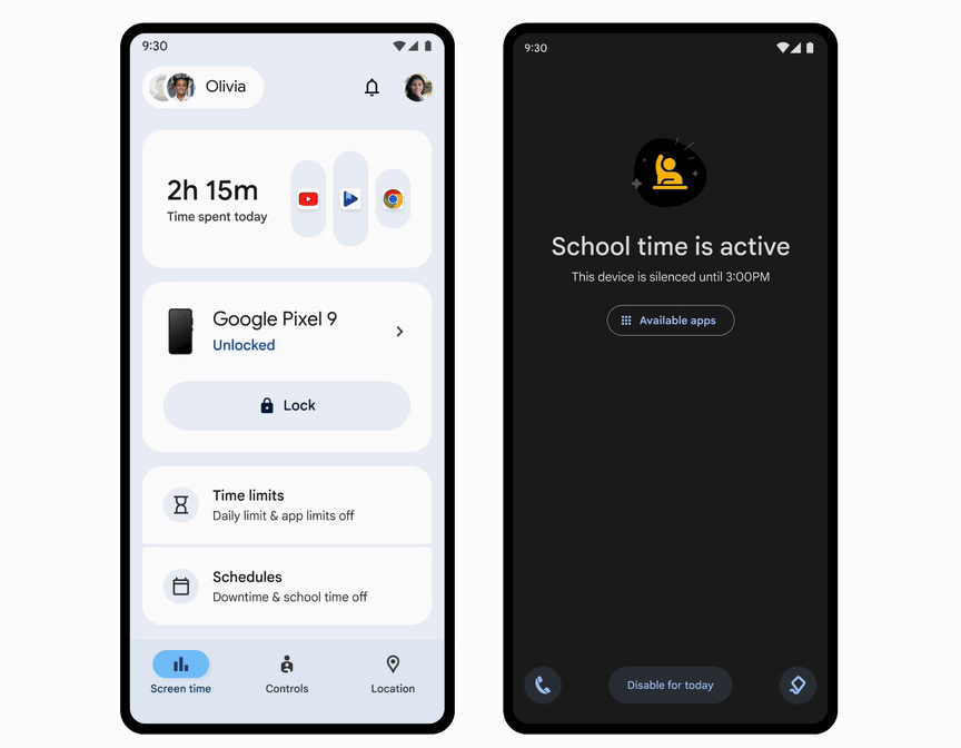Google Family Link 新功能，幫助孩子上學時更專注 - 電腦王阿達