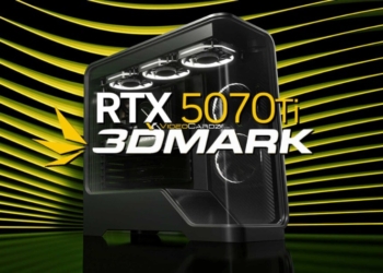 NVIDIA GeForce RTX 5070 Ti 的 3DMark 效能跑分搶先曝光
