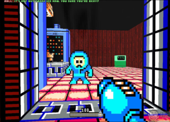 同人遊戲作品分享，洛克人第一人稱射擊遊戲「Mega Man 8-bit Deathmatch」