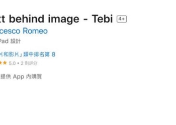 圖片編輯工具 Tebi 終生會員限免！輕鬆編輯圖片、虛化背景、添加文字