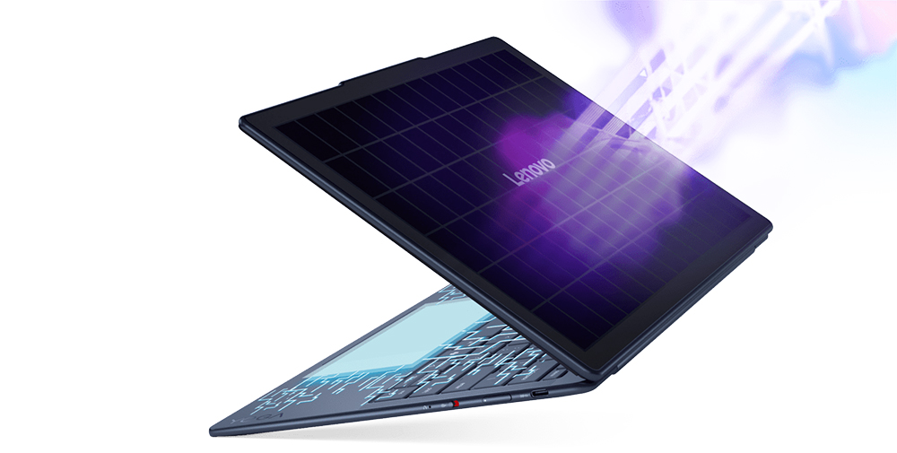 Lenovo 在 MWC 展示了一款太陽能供電的 Yoga 筆記型電腦 - 電腦王阿達