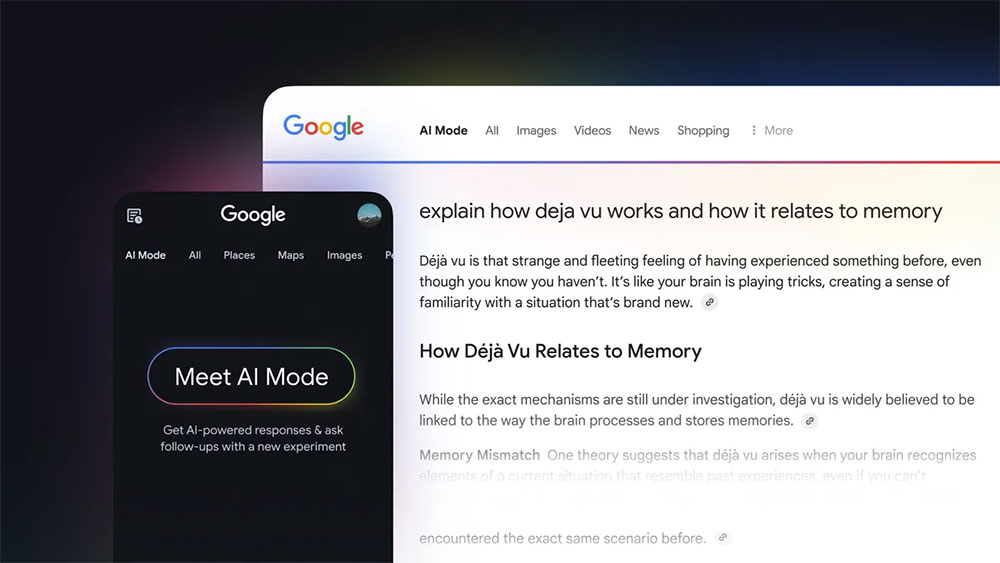 Google 搜尋開始測試「AI Mode」，想成為更細緻入微的幫手 - 電腦王阿達