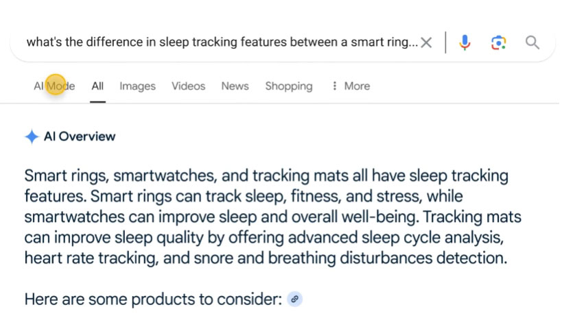 Google 搜尋開始測試「AI Mode」，想成為更細緻入微的幫手 - 電腦王阿達